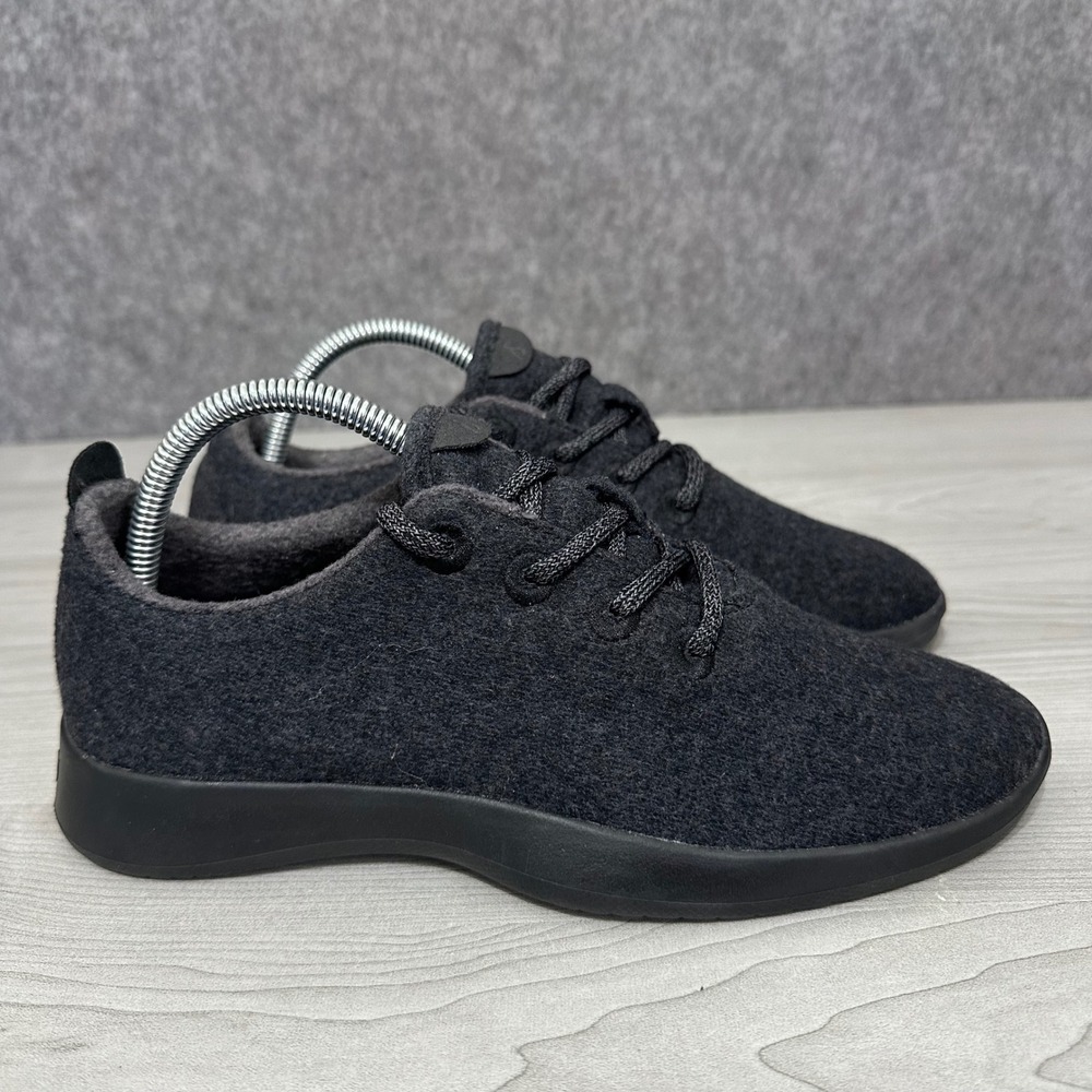 Allbirds Wool Runners Womens Size 9 Dark Gray Merino Wool Walking Running Shoes - Picture 3 of 10